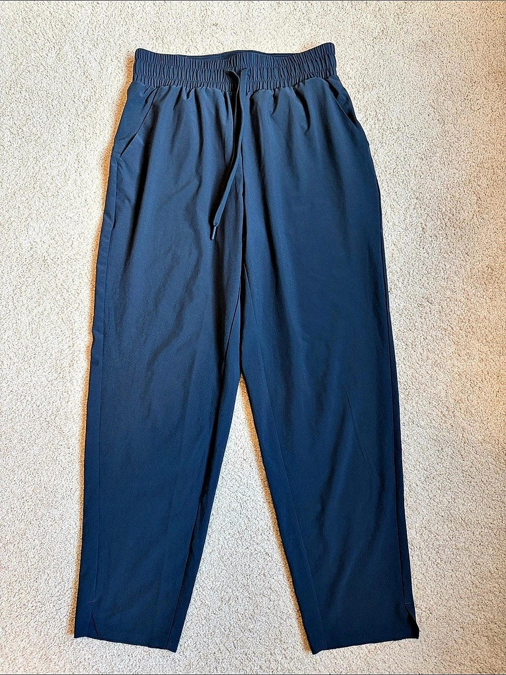 All in Motion Women'Small Active Light High-Rise Taper Pants Navy Small